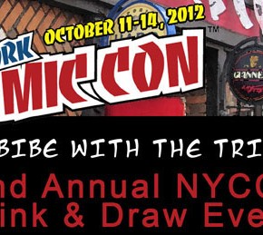 Imbibe With the Tribe! 2nd Annual ComixTribe NYCC Drink & Draw Announced