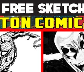 Get a FREE Sketch at Boston Comic Con from ComixTribe!